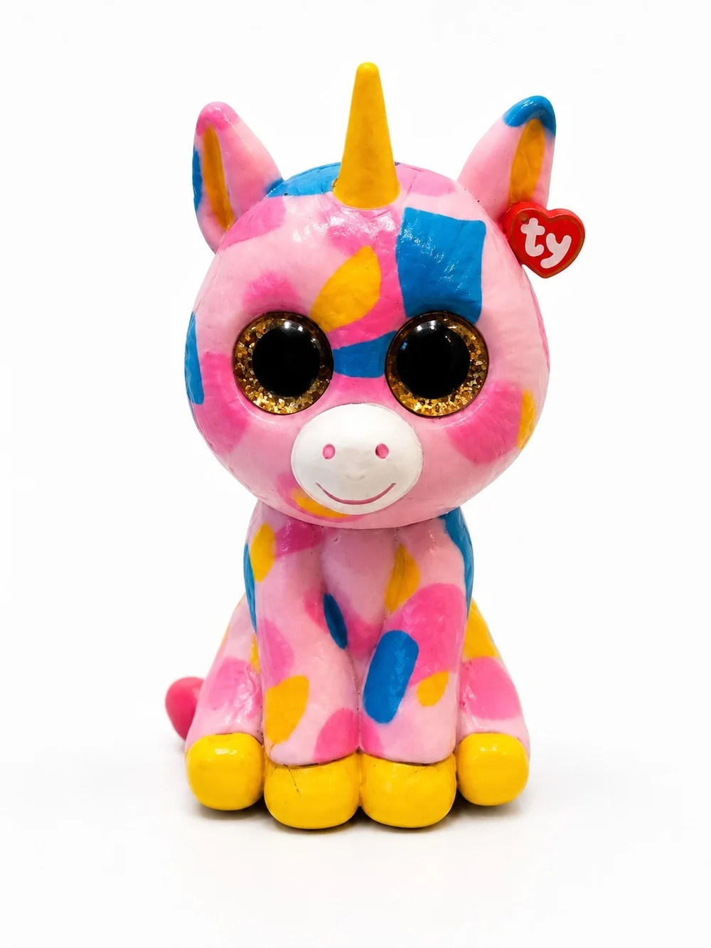 Adorable TY Beanie Boos Gilda the Unicorn collectible PVC figure